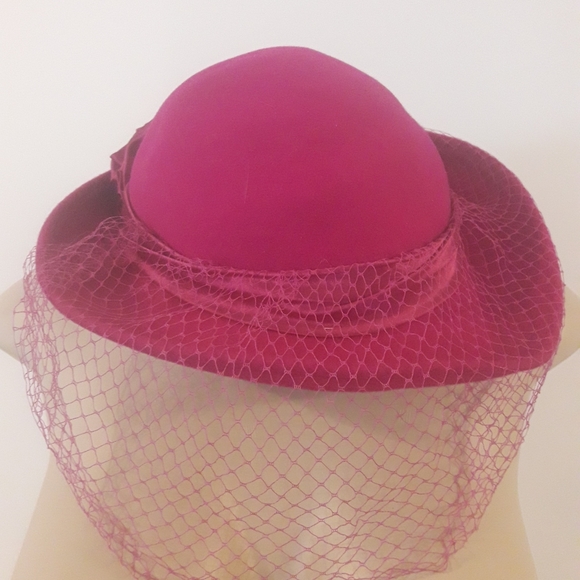 Vintage Michael Howard Miss Bierner Pink Hat main image 7